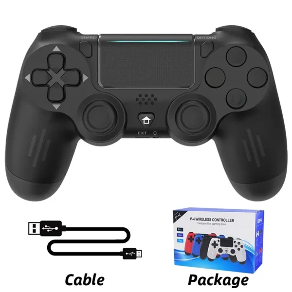 Controlador de jogo compatível com Bluetooth DATA FROG para PS4/Slim/Pro sem fio Gamepad para PC Joystick de vibração dupla para IOS/Android - Image 8