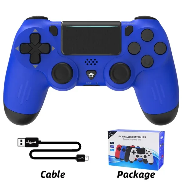 Controlador de jogo compatível com Bluetooth DATA FROG para PS4/Slim/Pro sem fio Gamepad para PC Joystick de vibração dupla para IOS/Android - Image 9